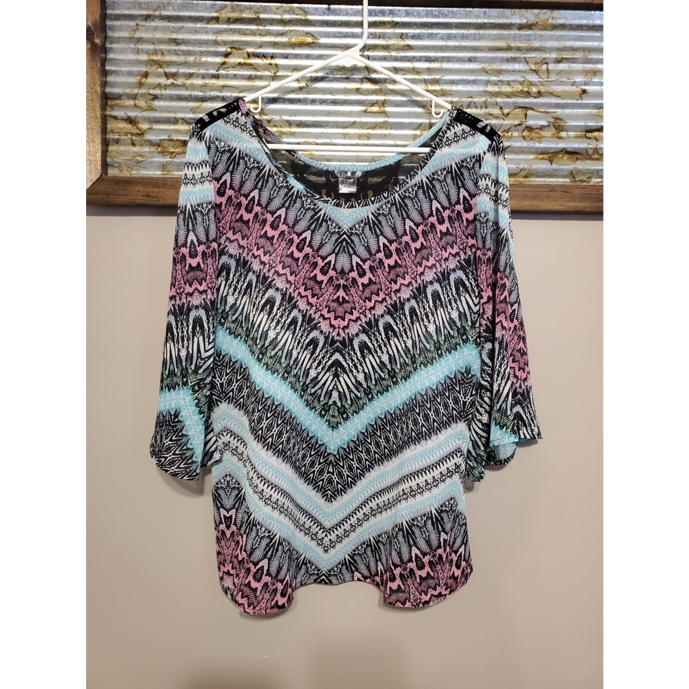 Rock 47 blouse.